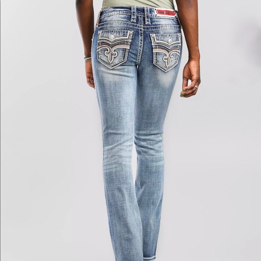 Light Wash Women's Bootcut Jeans - Casual Everyday Style - Picture 3 of 16